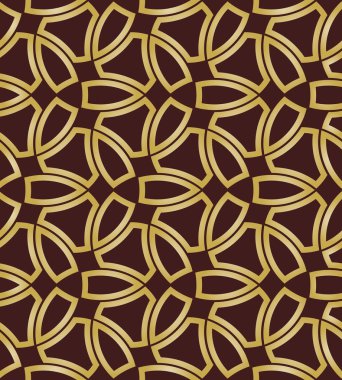 Geometrik Kusursuz Vektör Deseni