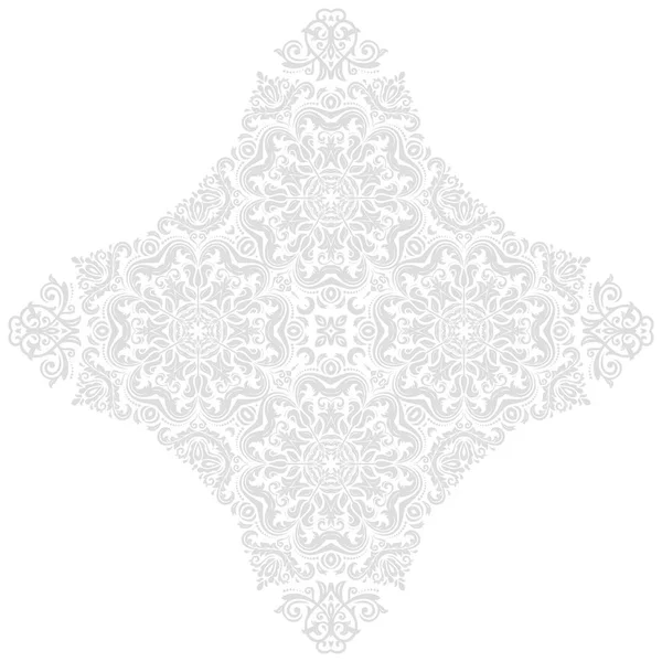 Elegantes Vector Ornament im klassischen Stil — Stockvektor