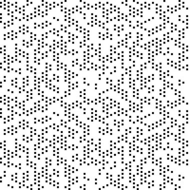 Rastgele Şekillerle Kusursuz Vektör Arkaplanı