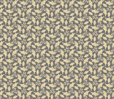 Çiçeksiz Kusursuz Vektör Deseni