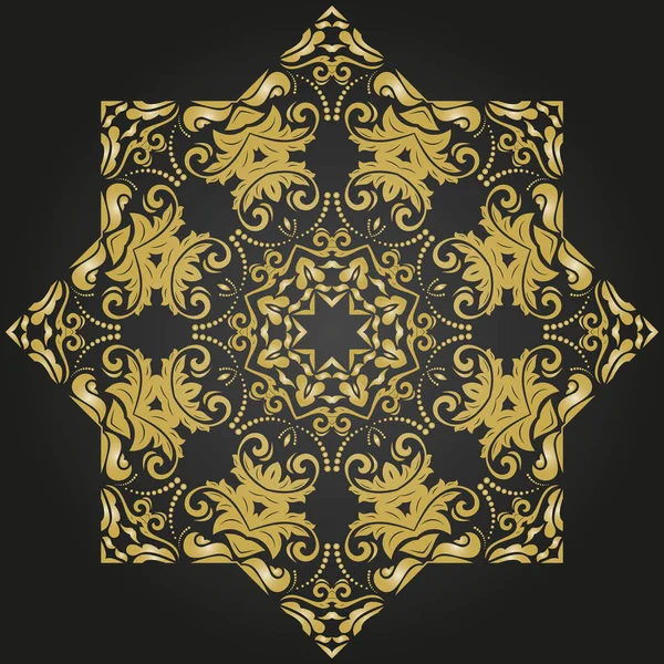 Elegantes Vector Ornament im klassischen Stil — Stockvektor