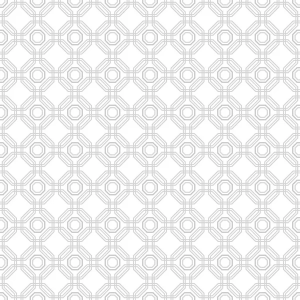 Seamless Abstract Vector Pattern With Octagons — Stock Vector