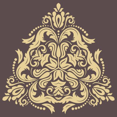 Doğulu Soyut Vektör Deseni