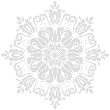 Doğulu Soyut Vektör Deseni