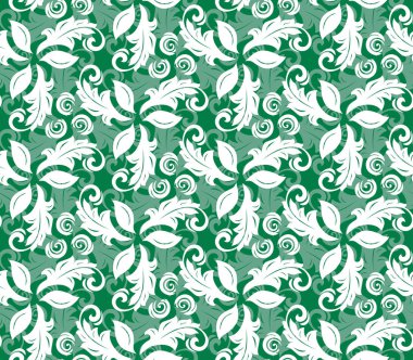 Çiçeksiz Kusursuz Vektör Deseni