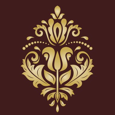 Klasik Biçimli Zarif Vektör Süslemesi