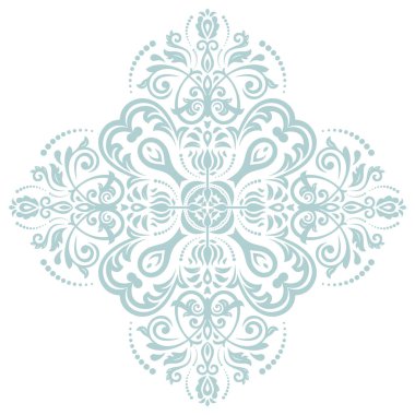 Doğulu Soyut Vektör Deseni