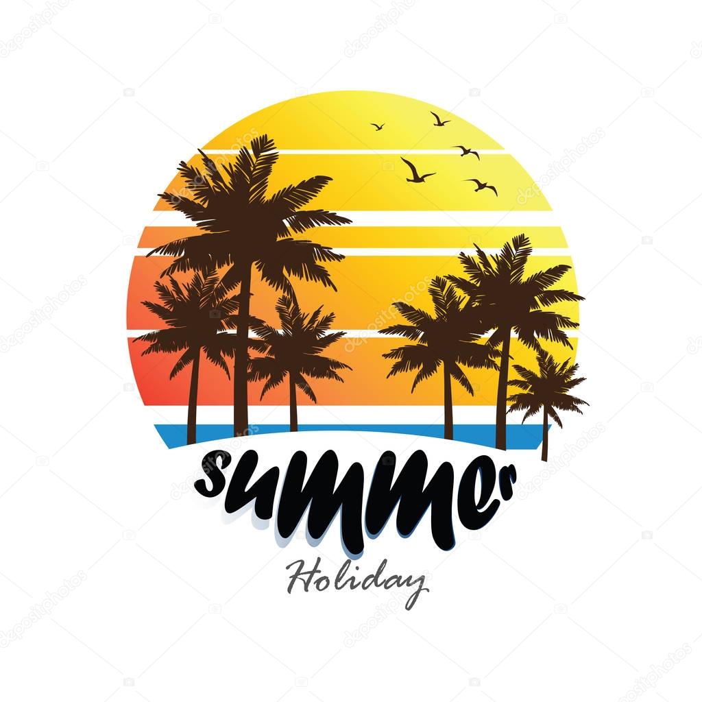 summer vacation vector