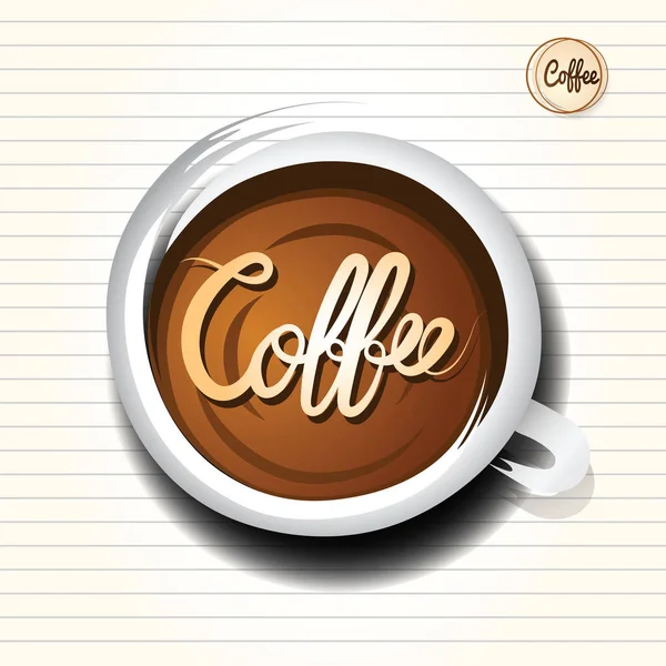 Xícara de café doodle —  Vetores de Stock