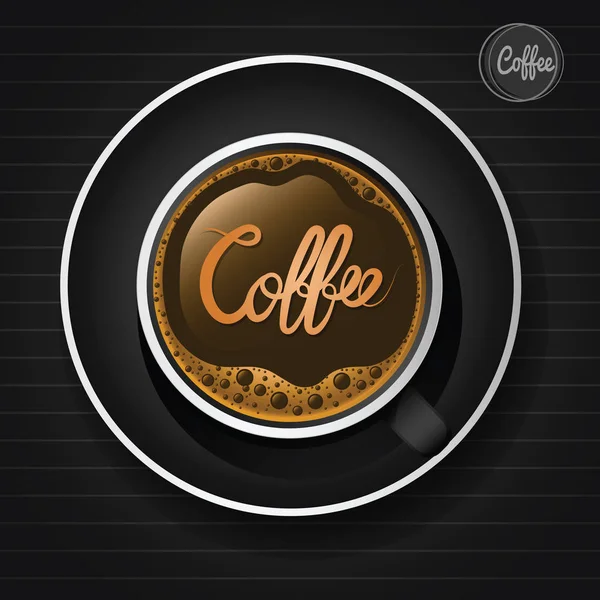 Kávé csésze vektor — Stock Vector