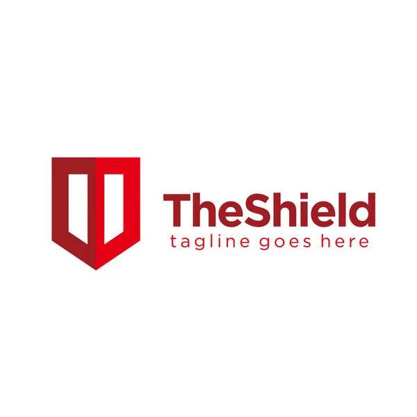 Shield Logo Design Vektor Vorlage Sicherheit Protektor Technologie Website Symbol — Stockvektor