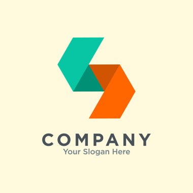 S harfi logo tasarımı vektör ilhamı. S bölüğünün logosu şeklinde bir ok içeriyor. Web simgesi 