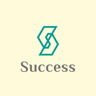 S logo simgesi tasarım şablon elementleri basit satır sanat harfi. S logosu. multimedya, şirket, emlak, teknoloji, şirket logosu