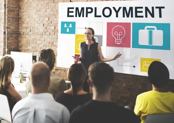 Gente de negocios trabajando —  Fotos de Stock