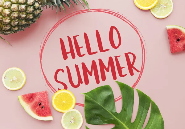 Sommerliche Anlage mit Früchten — Stockfoto