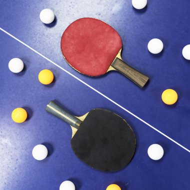 Masa Tenisi konsepti için
