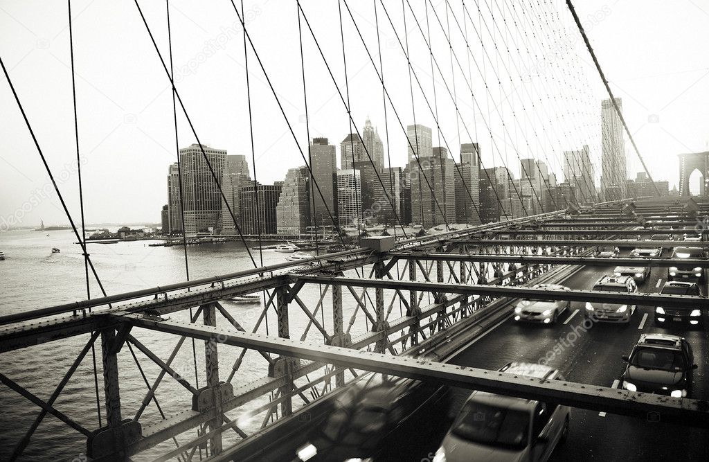 View from the Brooklyn bridge