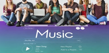 çeşitlilik arkadaş grubu dijital cihazlar