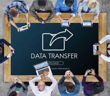 Ofiste çalışan iş ekibi.