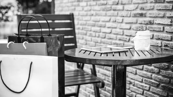 Café und Entspannungskonzept — Stockfoto