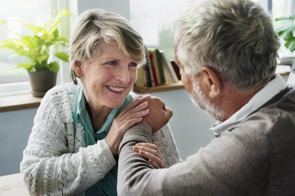 Beautiful Senior Couple in love — Stock Photo, Image