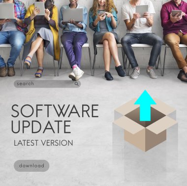 İnsanlar dijital araçları tarama