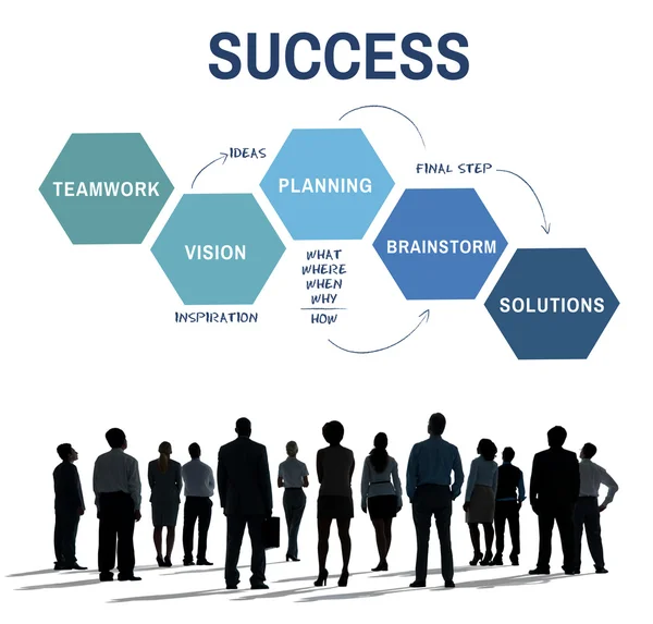 başarılı iş adamları büyük grup