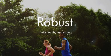 Çift birlikte egzersiz yapıyor