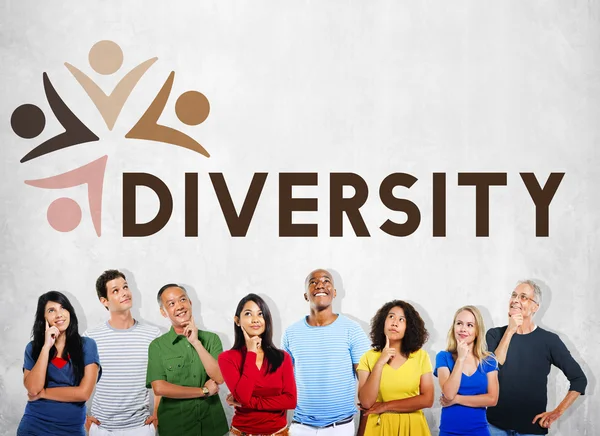 Diversidad grupo de personas — Foto de Stock