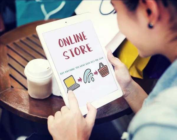 Online Shopping Concept — Stock Photo, Image