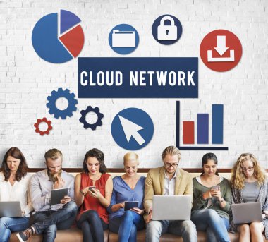 insanlar cihazlar ile oturmak 