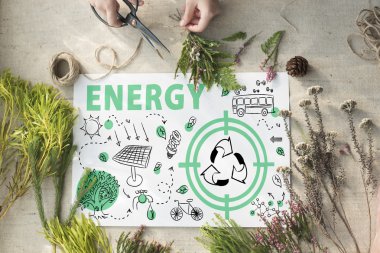 Kadın Eller makas ile kesme