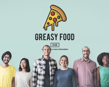 çeşitlilik insanlar duvara yakın duruyor