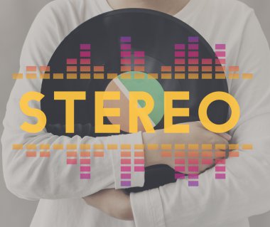 Ses dijital ekolayzır müzik Tunes ses dalga kavramı