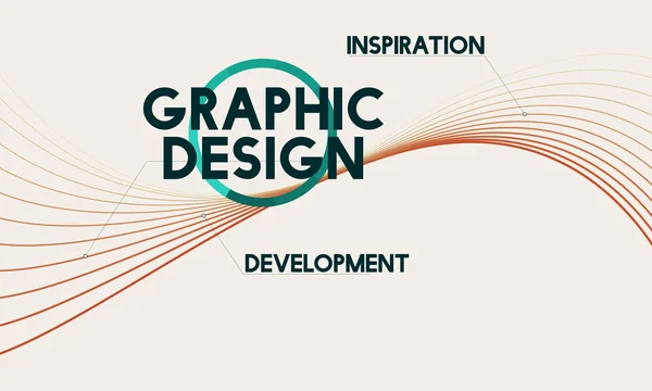 Creative banner graficzny — Zdjęcie stockowe