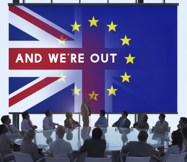 Ofiste toplantısında iş adamları