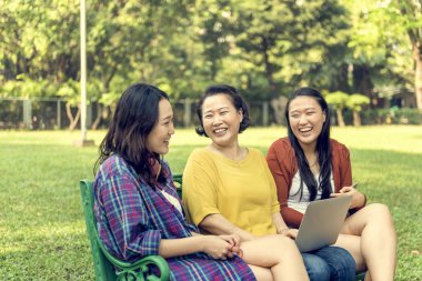 Asya aile rahatlatıcı Park