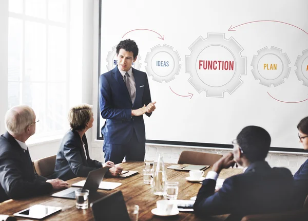 Business people at meeting — Stock Photo, Image