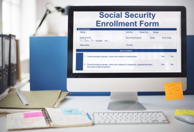 bilgisayar ekranındaki bilgileri ile