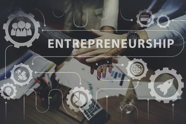 Empresários e negócio bem sucedido — Fotografia de Stock