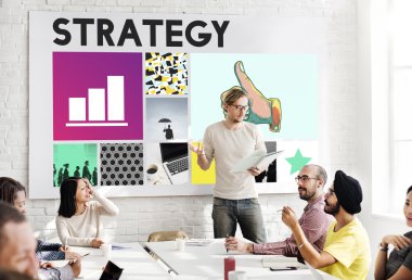 İş ekibi toplantıda. 