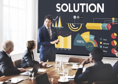 Toplantıdaki iş adamları 