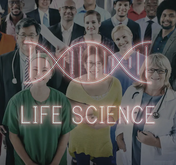 Conceito do cromossomo do ADN — Fotografia de Stock