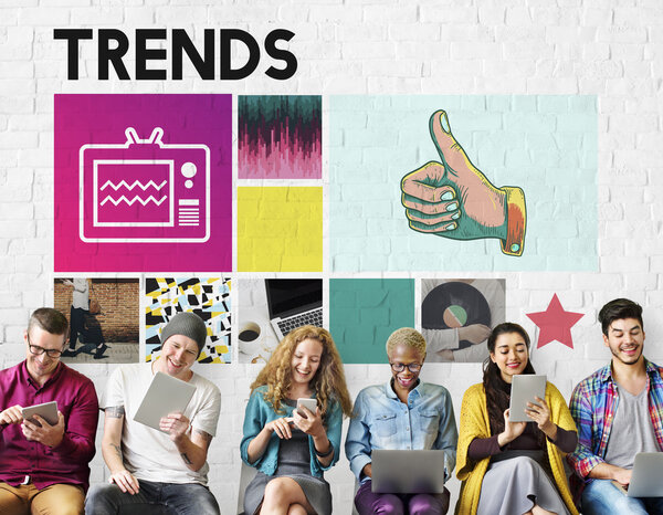 people browsing digital gadgets  