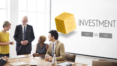 Ofiste çalışan iş ekibi.