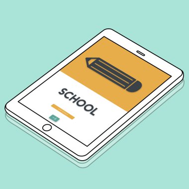 Okul ile tasarım şablonu