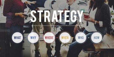 Ofiste çalışan iş adamları