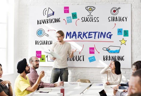 Business Team at Meeting — Stock Photo, Image