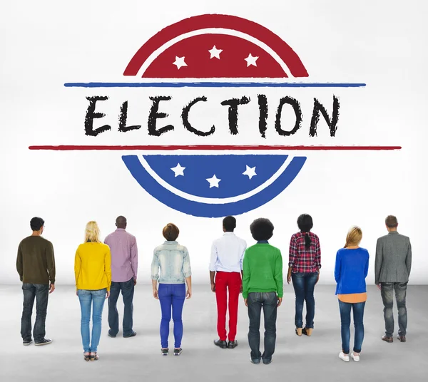 Diversity people and Election concept — Stock Photo, Image