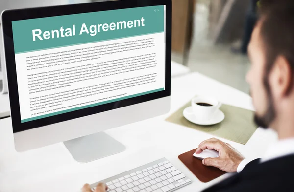 Business man working in office — Stock Photo, Image